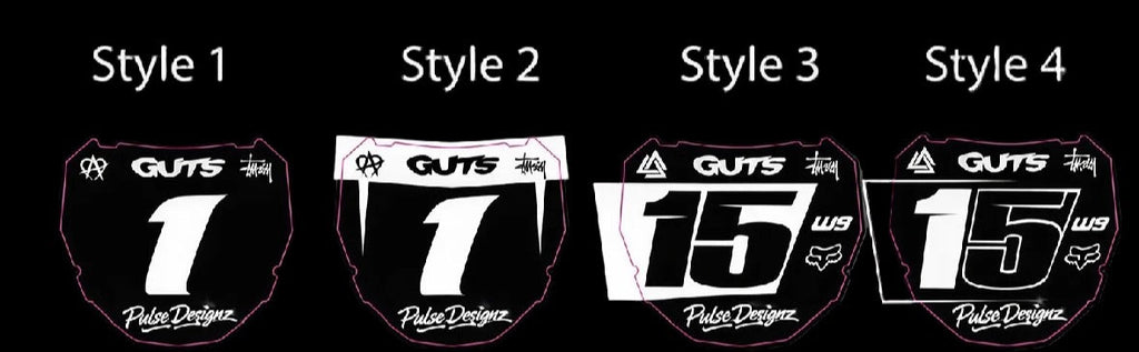 CUSTOM ODI PLATE Decal